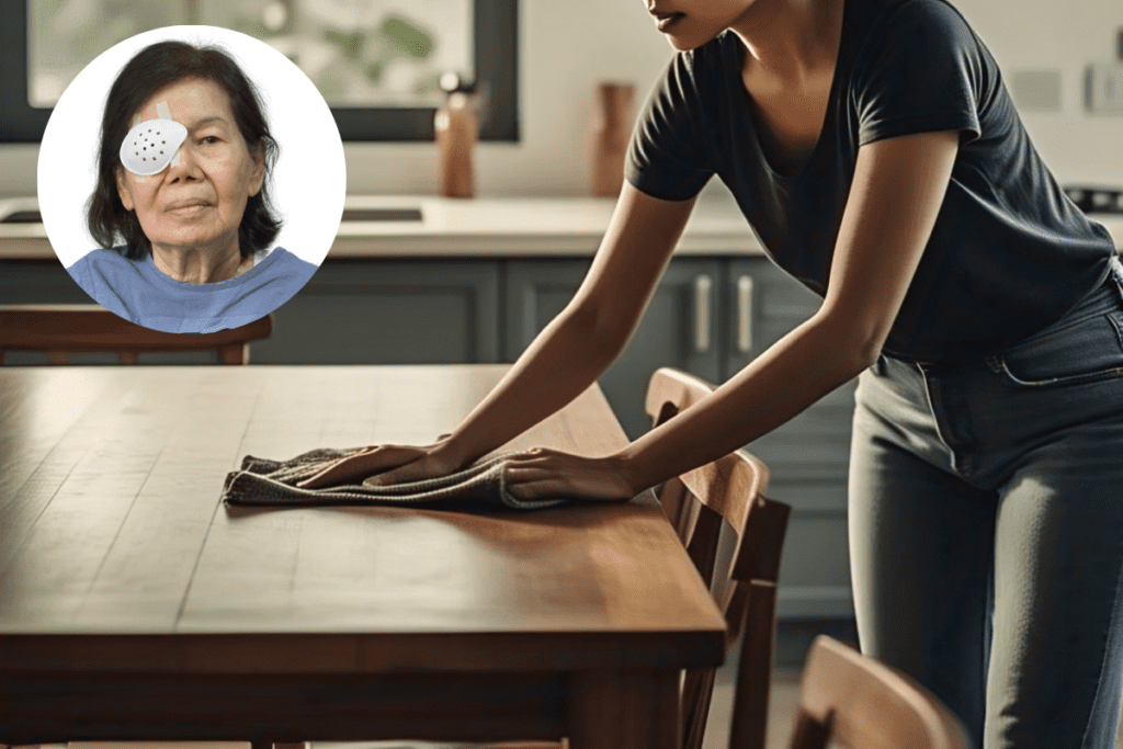 Housework after cataract surgery What you can & cannot do