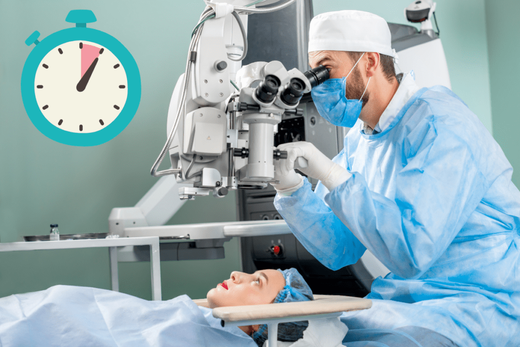 How long does cataract surgery take