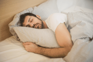 Sleeping on the operated side