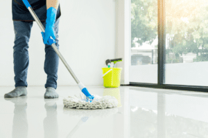 Sweeping, mopping & vacuuming