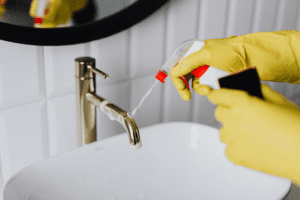 Using chemical-based cleaners