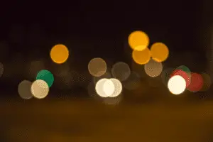 Halos around lights