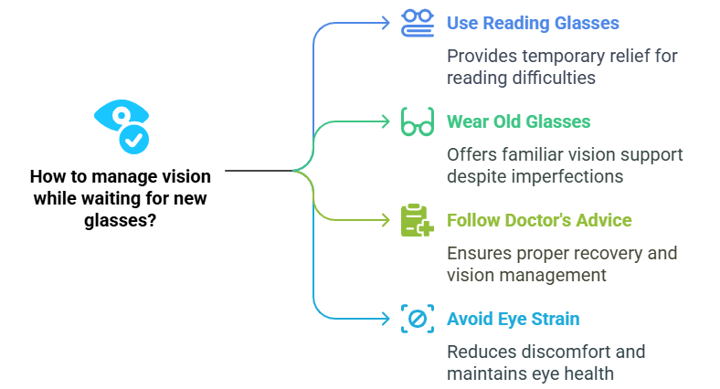 How to manage vision while waiting for new glasses How to manage vision while waiting for new glasses