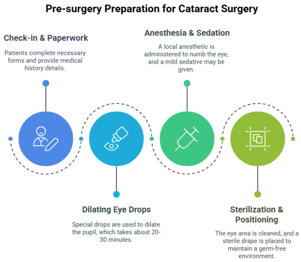 Pre-surgery Preparation for Cataract Surgery Pre-surgery Preparation for Cataract Surgery